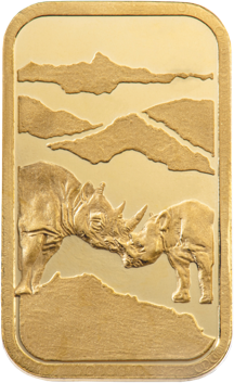 The Rhino Gold Bar: Back